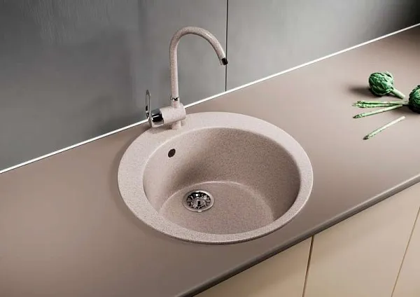 Кухонная мойка Mixline ML-GM13-302 Песочная 525084 фото 4