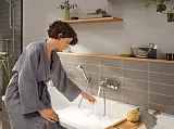 Смеситель Hansgrohe Rebris E 72450000 для ванны с душем фото 6