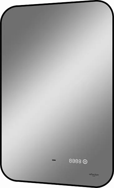 Зеркало Reflection Black View 50x70 RF4001BV с подсветкой фото 1