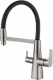 Смеситель Steel Hammer SH 818-6 SATIN для кухонной мойки фото 1