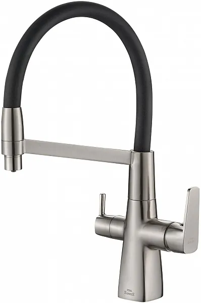 Смеситель Steel Hammer SH 818-6 SATIN для кухонной мойки фото 1