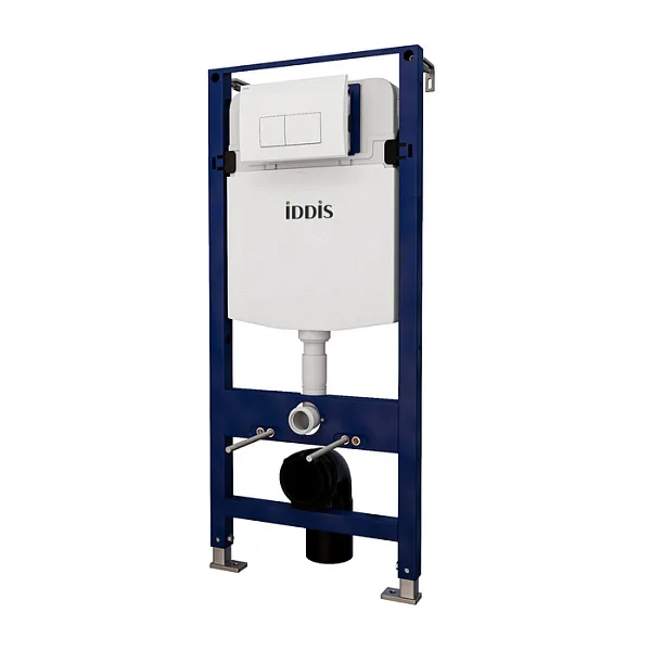 Инсталляция Iddis Optima Home OPH0000i32K с белой глянцевой клавишей смыва фото 1