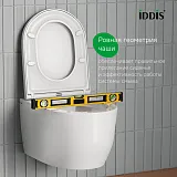 Унитаз Iddis Aiger AIGRDSEi25 подвесной безободковый с сиденьем микролифт фото 5