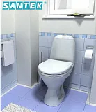 Унитаз-компакт Santek Римини 1.WH11.1.758 напольный фото 3