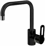 Смеситель Bravat Stream-D Black F737163BC для кухонной мойки фото 1