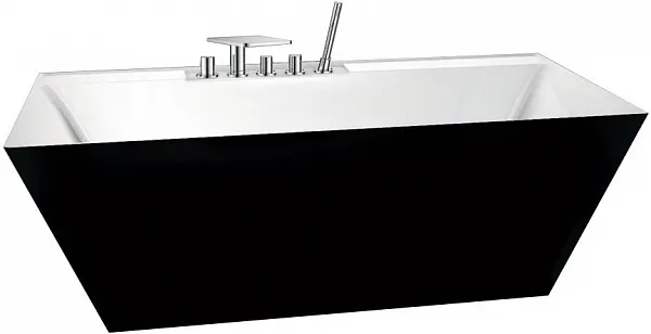 Смеситель Cezares Cascado CASCADO-F-BVD5-01 на борт ванны с внутренней частью фото 2