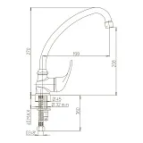 Смеситель для кухонной мойки PAINI Jolly 69CR592ZLMKM фото 5
