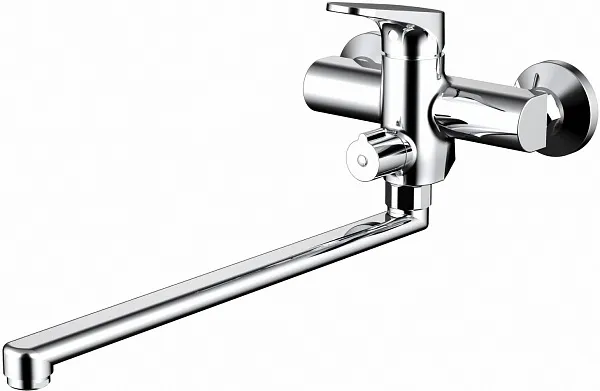 Смеситель Bravat Eler F6191238CP-01L-RUS универсальный фото 1