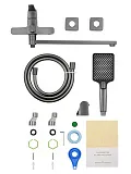 Смеситель для ванны с душем Wonzon & Woghand FLEX WW-639906-BGM фото 6