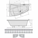 Экран для ванны Alpen Evia 160 см 12813 фото 2