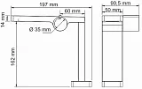 Смеситель WasserKRAFT Elbe 7410 для раковины фото 7