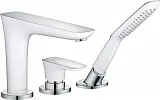 Смеситель Hansgrohe PuraVida 15432400 на борт ванны фото 1