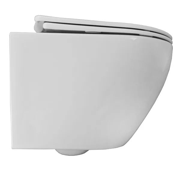 Унитаз Azario Fatto AZ-1049WS подвесной безободковый с сиденьем микролифт фото 11