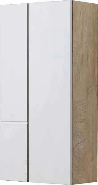 Шкаф Акватон Мишель 43 см белый / светлое дерево 1A243903MIX40 фото 1