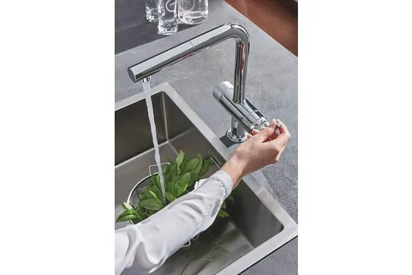 Смеситель Grohe Blue Pure Minta 31721000 для кухонной мойки фото 6
