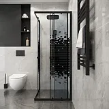 Душевой уголок Niagara Eco NG-1010-14QBLACK фото 4