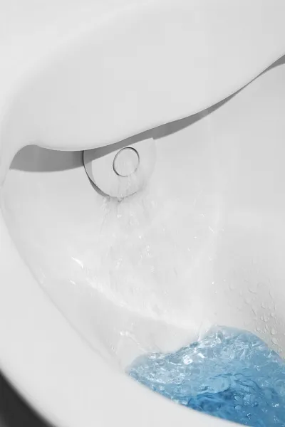 Унитаз Laufen Cleanet Navia 8.2060.1.400.000.1 подвесной безободковый с микролифтом и биде фото 4