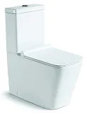 Унитаз-компакт Vincea Q-Line VT2-12 напольный безободковый с микролифтом фото 1