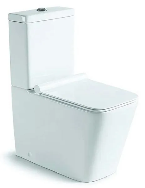 Унитаз-компакт Vincea Q-Line VT2-12 напольный безободковый с микролифтом фото 1