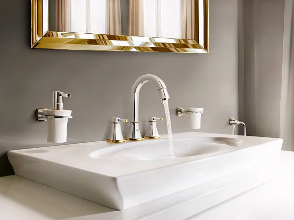 Смеситель Grohe Grandera 20389IG0 для раковины с донным клапаном фото 2