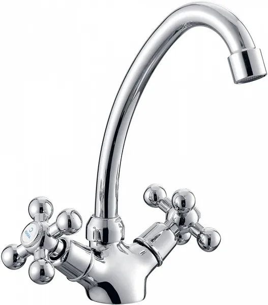 Смеситель Kaiser Carlson Lux 11062 для кухонной мойки фото 1