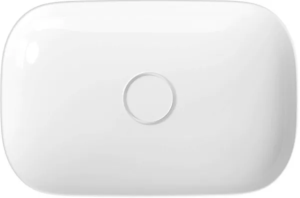 Раковина Wellsee Croquis 60 см комплект из 2 шт 150301001 белая фото 3