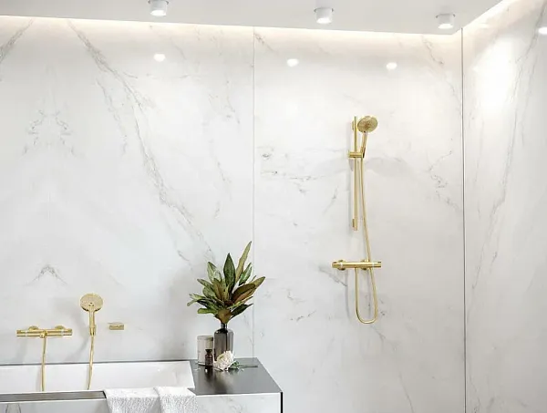 Смеситель Hansgrohe Ecostat 13114140 для ванны с душем фото 3