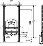 Инсталляция для биде TECE Profil 9330000 фото 2
