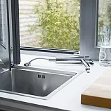 Смеситель Grohe Eurostyle Cosmopolitan 31159002 для кухонной мойки фото 6