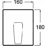 Смеситель Roca Thesis 5A2B50C00 для душа с внутренней частью фото 2