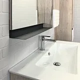 Зеркало Comforty Страсбург 90x80 00-00006573CF с полочкой фото 7