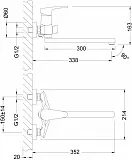 Смеситель Lemark Linara LM0451C универсальный фото 2