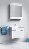 Зеркало-шкаф Aqwella Brig 60x80 Br.04.06/W фото 3