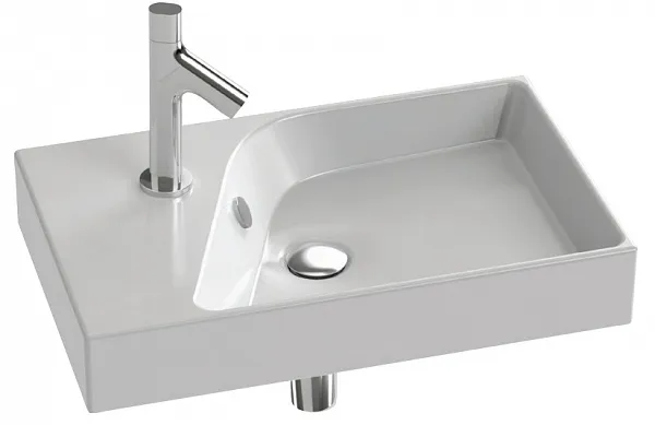 Раковина Jacob Delafon Formilia Rythmik EXR112-00 (60х37) фото 1