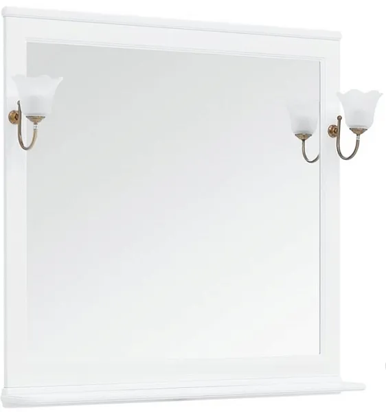 Зеркало Aquanet Валенса 102х100 238830 с полочкой фото 2