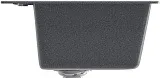Кухонная мойка Mixline ML-GM15-309 Темно-серая 525103 фото 2