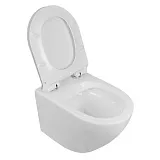 Унитаз Azario AZ-0046N подвесной безободковый с сиденьем микролифт фото 6