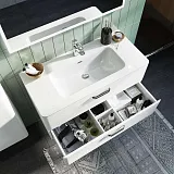 Тумба с раковиной Iddis Brick 100 подвесная фото 8