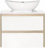 Тумба с раковиной Style Line Монако 80 подвесная ориноко фото 1