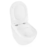 Унитаз Azario Pro CS-1049SB подвесной безободковый с сиденьем микролифт фото 4