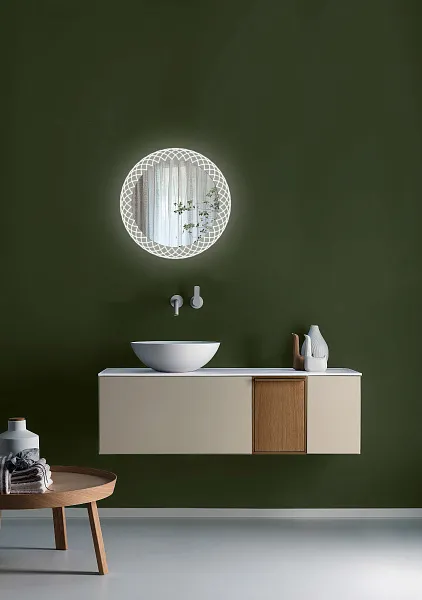 Зеркало Esbano 70x70 ESMI3596YD с подсветкой фото 2