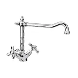 Смеситель для кухонной мойки PAINI Monaco 08CR570BLMKM фото 1