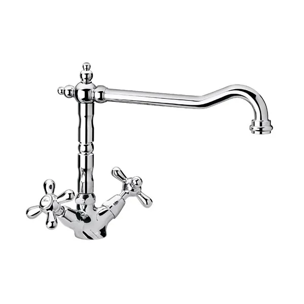 Смеситель для кухонной мойки PAINI Monaco 08CR570BLMKM фото 1