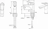 Смеситель Bravat Rhein F1429564CP-9-ENG для раковины фото 7