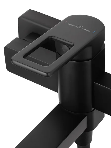 Смеситель для ванны с душем Wonzon & Woghand FRAME WW-88639010-MB фото 5