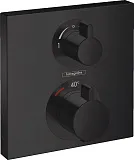 Термостат Hansgrohe Ecostat Square 15714670 для ванны с душем с внутренней частью фото 1