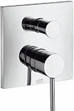 Смеситель Axor Starck 10447000 для ванны с душем фото 1