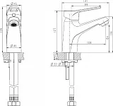 Смеситель Bravat Eco-D F193158C для раковины фото 3