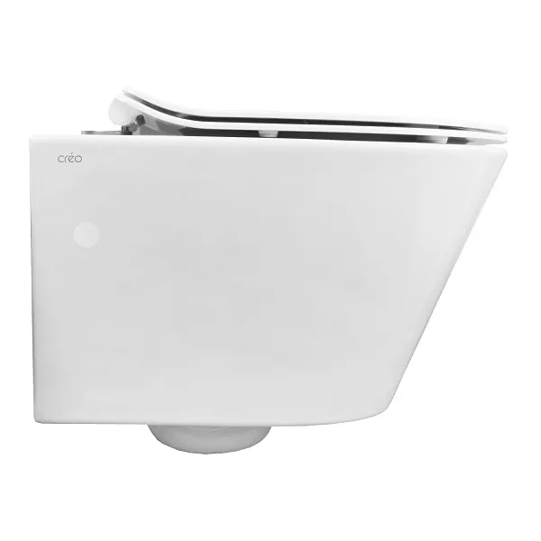 Унитаз Creo Ceramique CR1100NR подвесной безободковый с сиденьем микролифт фото 6