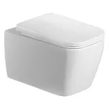 Унитаз Esbano Tiron-c ESUPTIROCW подвесной безободковый с микролифтом фото 1